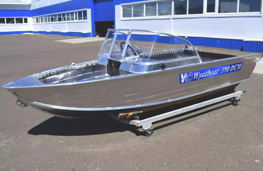 Алюминиевая лодка Wyatboat-390 DCM в Волжском
