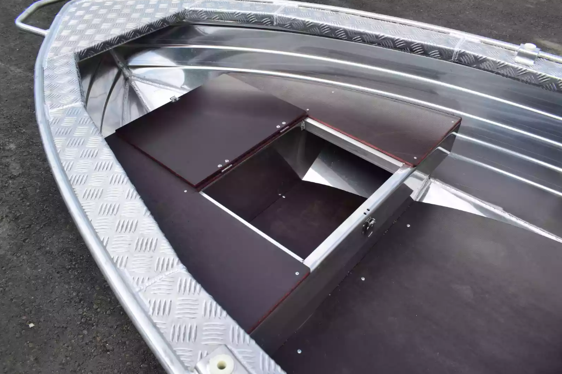 Алюминиевая лодка Wyatboat-390Р Увеличенный борт в Волжском