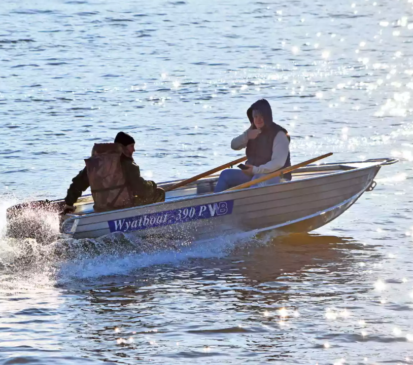 Алюминиевая лодка Wyatboat-390 P в Волжском