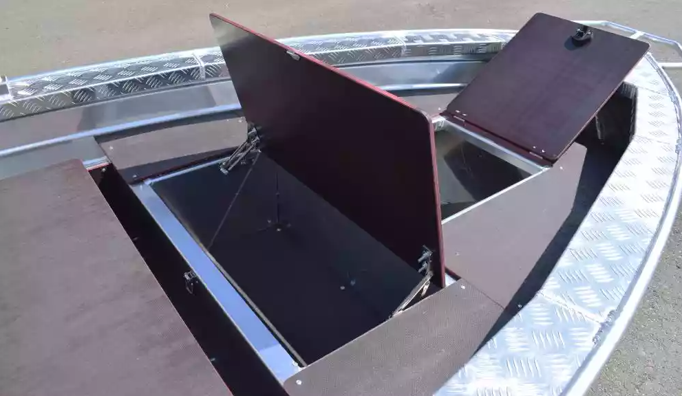 Алюминиевая лодка Wyatboat-390Р Fish в Волжском