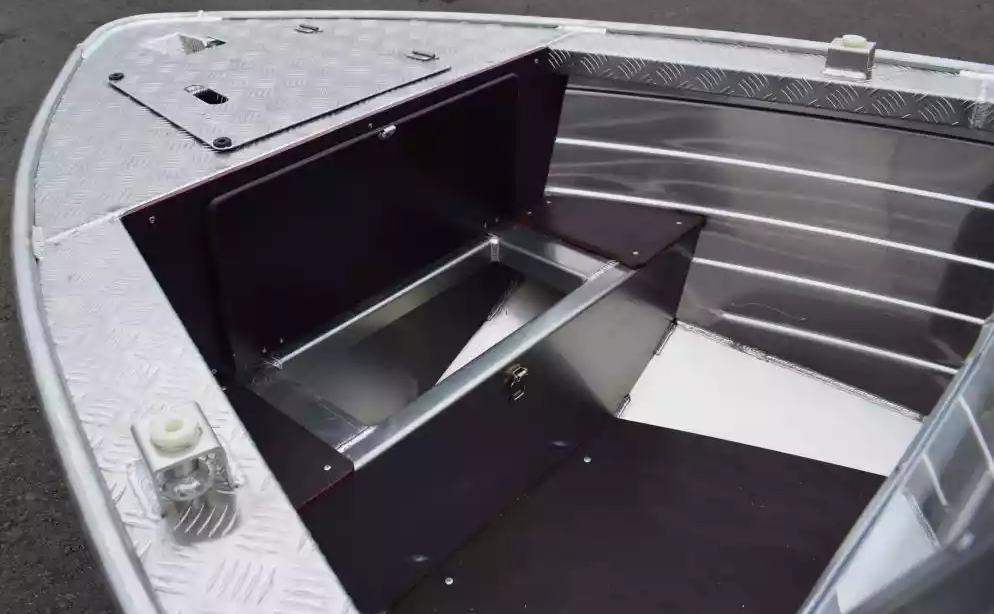 Алюминиевая лодка Wyatboat-390 DCM Увеличенный борт в Волжском