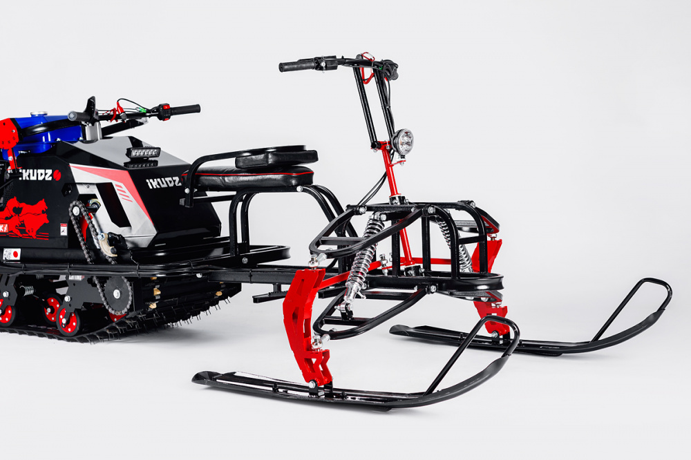 Лыжный модуль IKUDZO с подогревом ручек металлические лыжи в Волжском