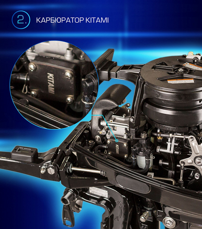 Лодочный мотор MARLIN PROLINE MP 9.9(20) AMHL FORCE в Волжском