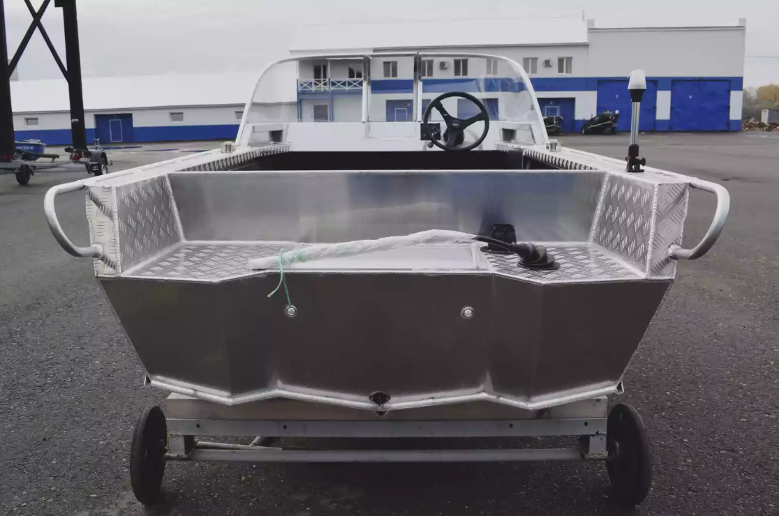 Алюминиевая лодка Wyatboat-390 Pro в Волжском