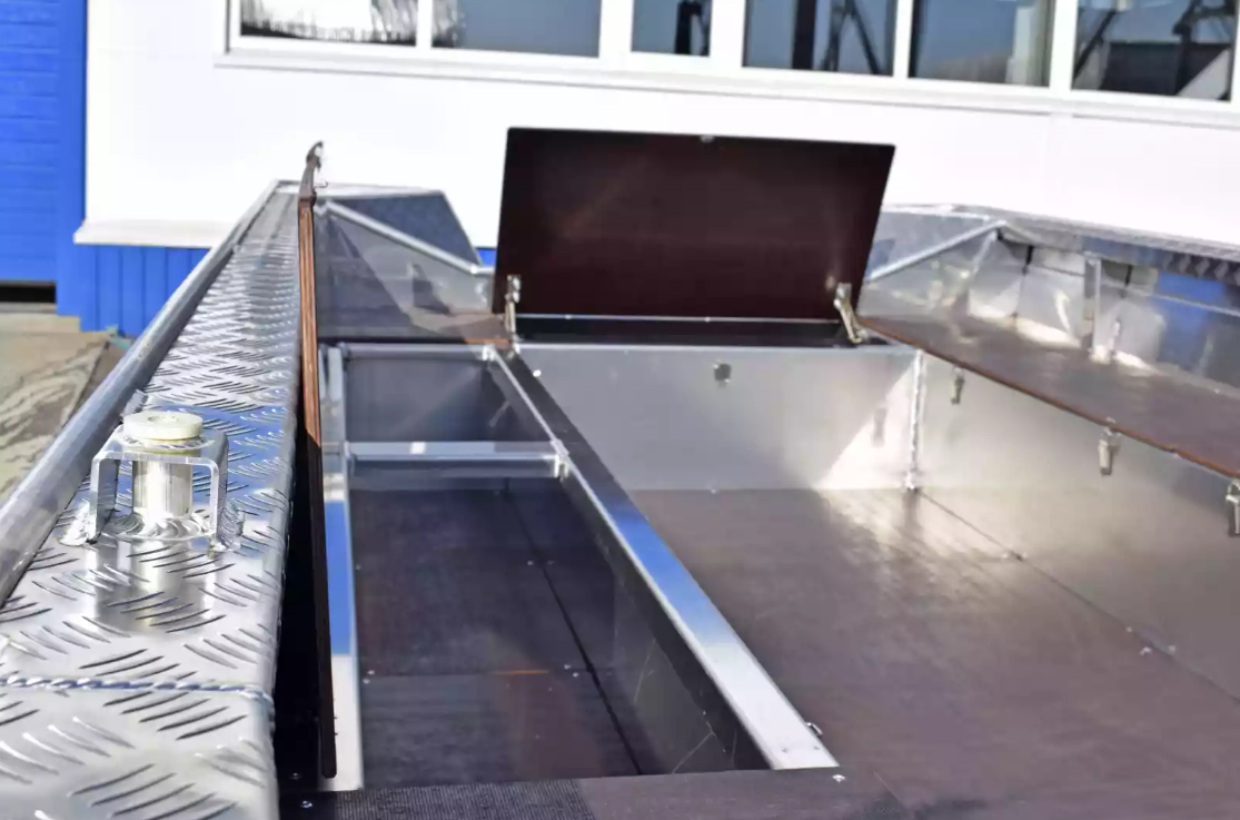 Алюминиевая лодка Wyatboat-490 Jonboat в Волжском