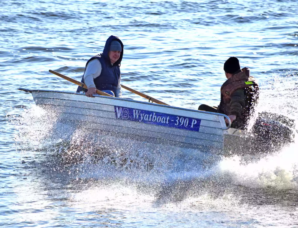 Алюминиевая лодка Wyatboat-390 P в Волжском