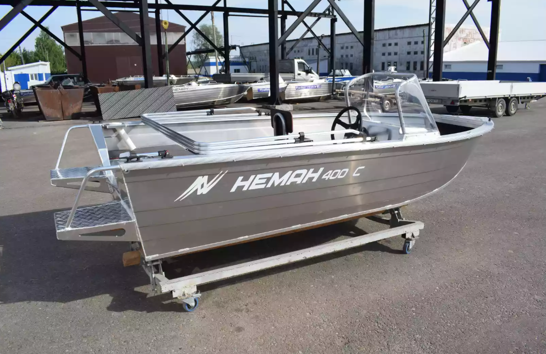Алюминиевая лодка Неман-400 С в Волжском