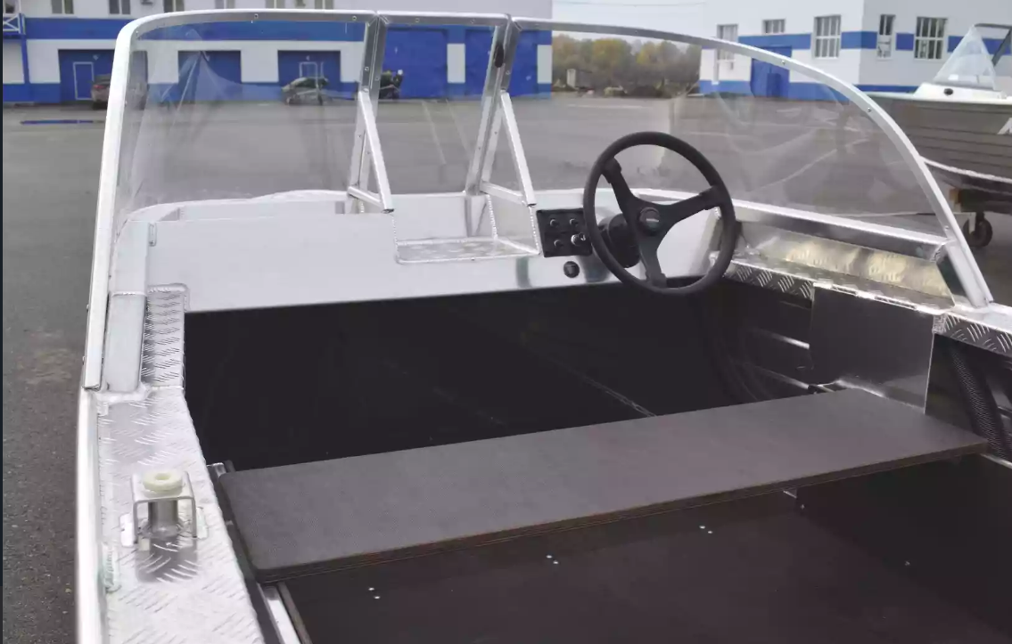 Алюминиевая лодка Wyatboat-390 Pro в Волжском