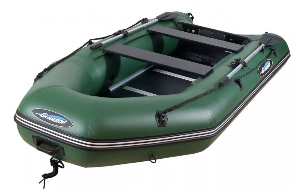 МОТОРНО-ГРЕБНАЯ ЛОДКА ПВХ GLADIATOR A 320 ТК С ФАНЕРНЫМ ПОЛОМ в Волжском