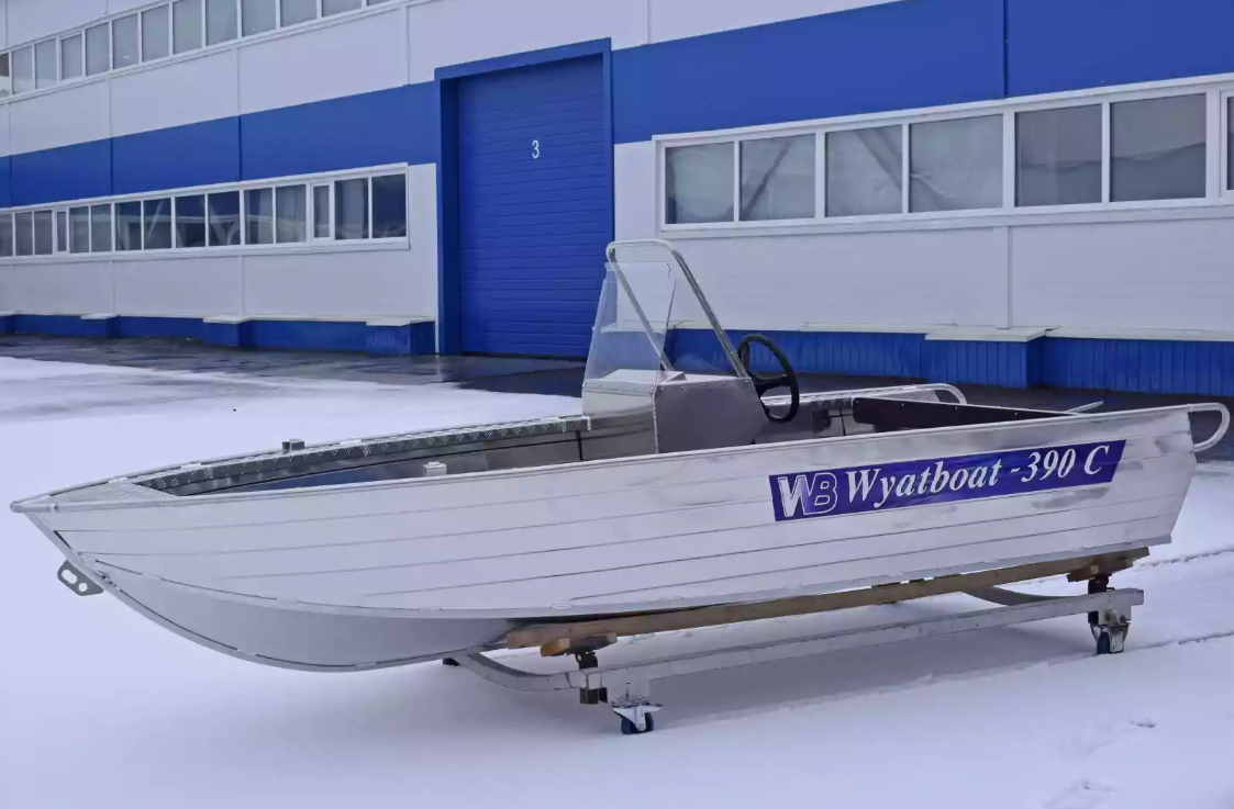Алюминиевая лодка Wyatboat-390 C в Волжском