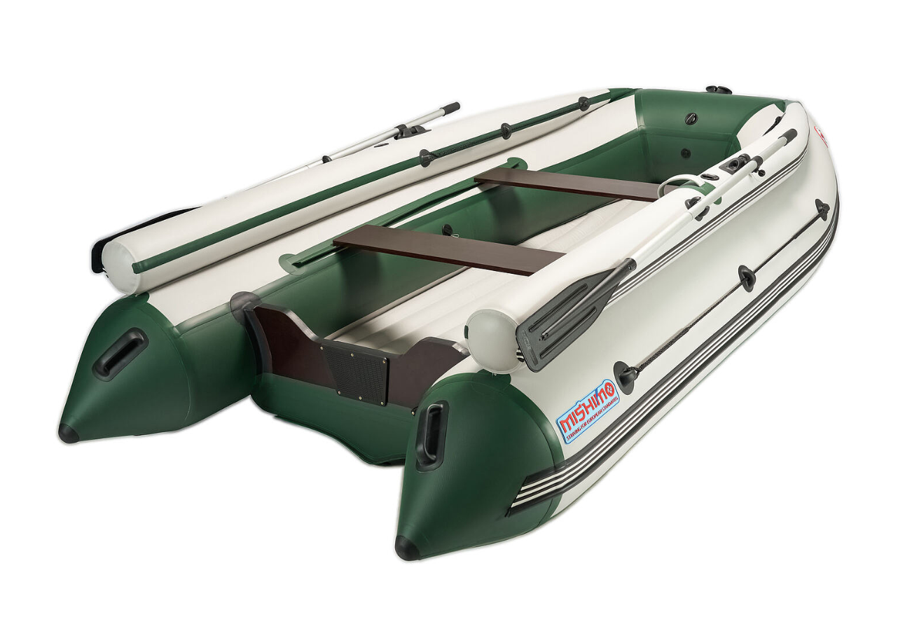 КОМПЛЕКТ ЛОДКА MISHIMO FAMILY LITE 370 + МОТОР 9,9 (15) Л.С. в Волжском