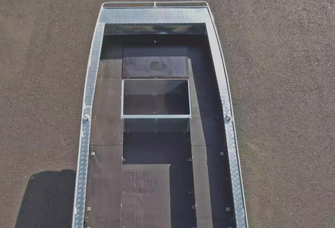 Алюминиевая лодка Wyatboat-490 Jonboat в Волжском