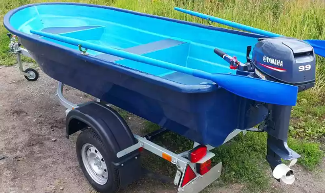 Стеклопластиковая лодка Neman-340 (тримаран) в Волжском