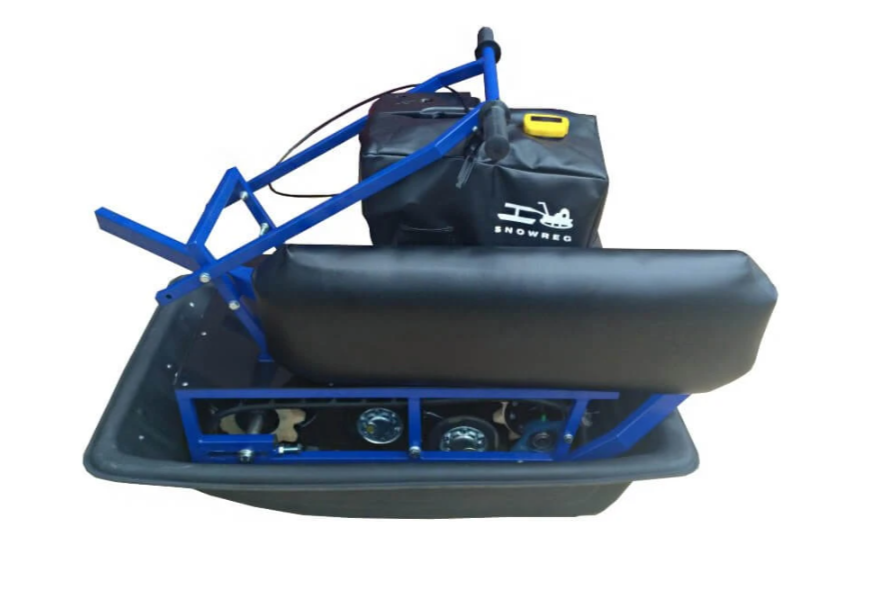 Мини-мотобуксировщик Альбатрос-М с фарой в Волжском