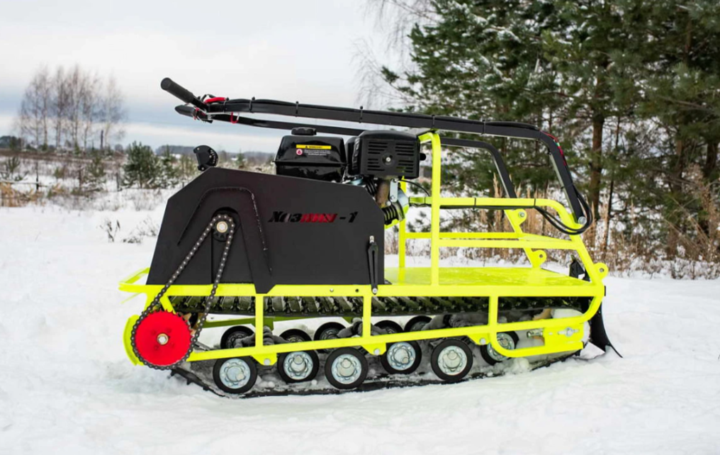 Мотобуксировщик Бурлак ХОЗЯИН-1 (капот металл) в Волжском