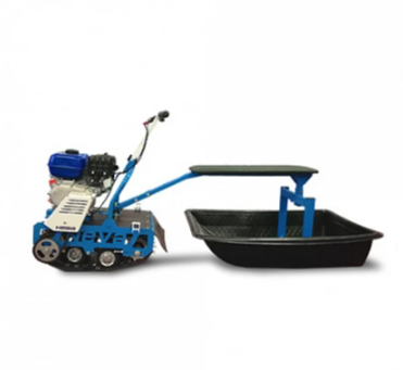 Мотобуксировщик НЕВА МС-1-YA (MX200) с санями и сиденьем в Волжском