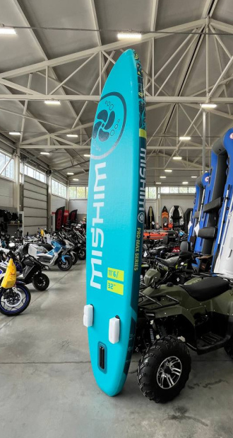 SUP (САП) Доска MISHIMO PRO-MAX Light Teal 11’ (335см) в Волжском