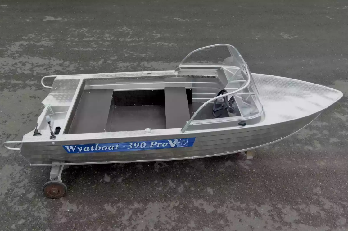 Алюминиевая лодка Wyatboat-390 Pro в Волжском