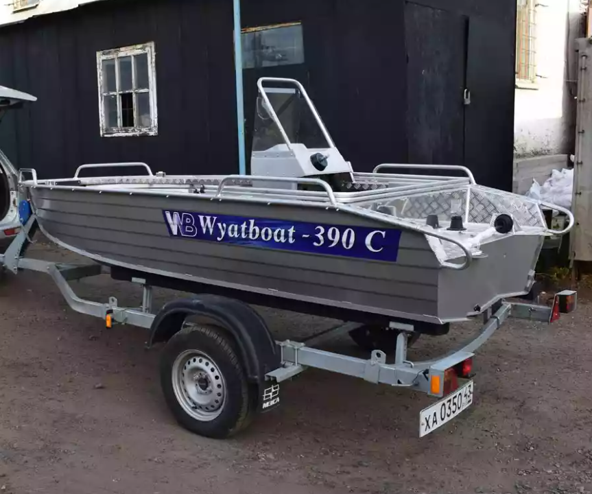 Алюминиевая лодка Wyatboat-390 C в Волжском