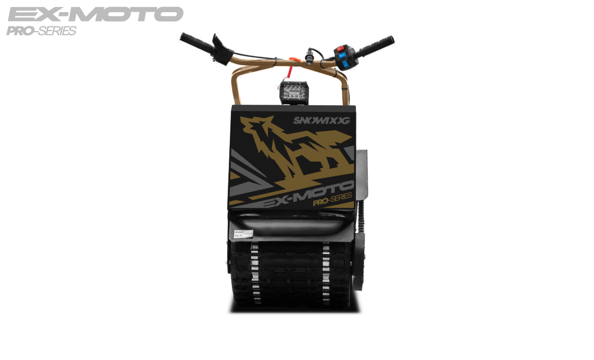 Мотобуксировщик EX-MOTO SNOWDOG S380 8л.с. в Волжском