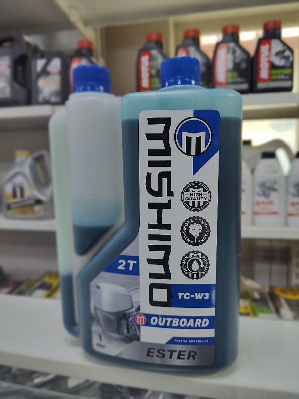Масло MISHIMO 2T OUTBOARD (ESTER) полусинтетика 1 л в Волжском