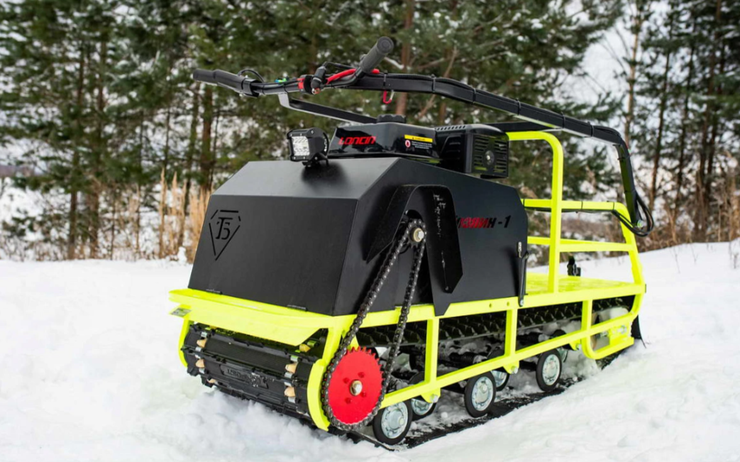 Мотобуксировщик Бурлак ХОЗЯИН-1 (капот металл) в Волжском