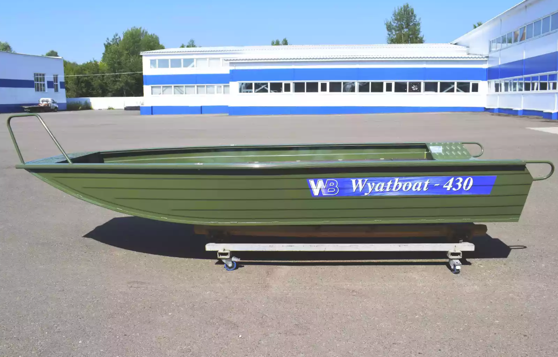 Алюминиевая лодка  Wyatboat-430 Master Fish в Волжском