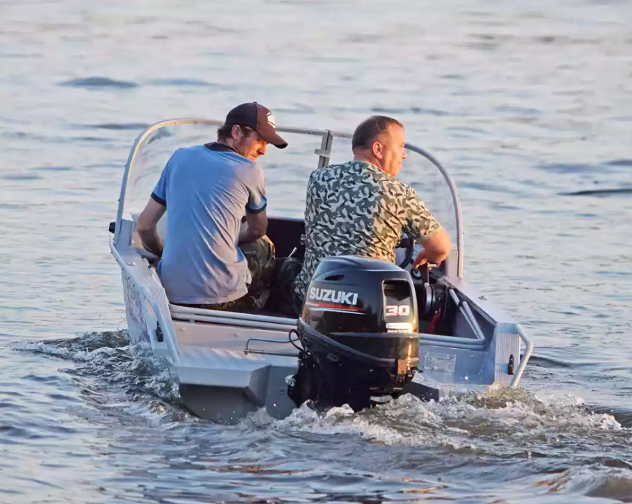 Алюминиевая лодка Wyatboat-390 DCM в Волжском