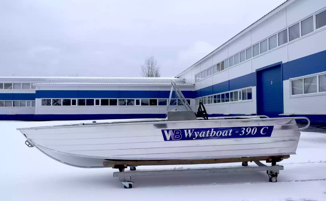 Алюминиевая лодка Wyatboat-390 C в Волжском