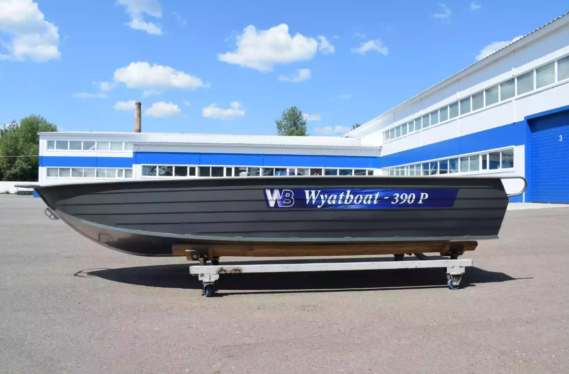 Алюминиевая лодка Wyatboat-390Р Fish в Волжском