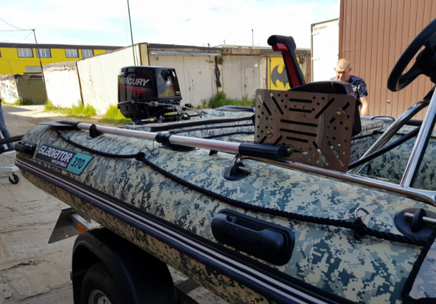 НАДУВНАЯ ЛОДКА GLADIATOR C370AL в Волжском