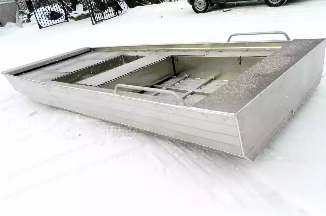 Алюминиевая лодка Wyatboat-390 Jonboat в Волжском