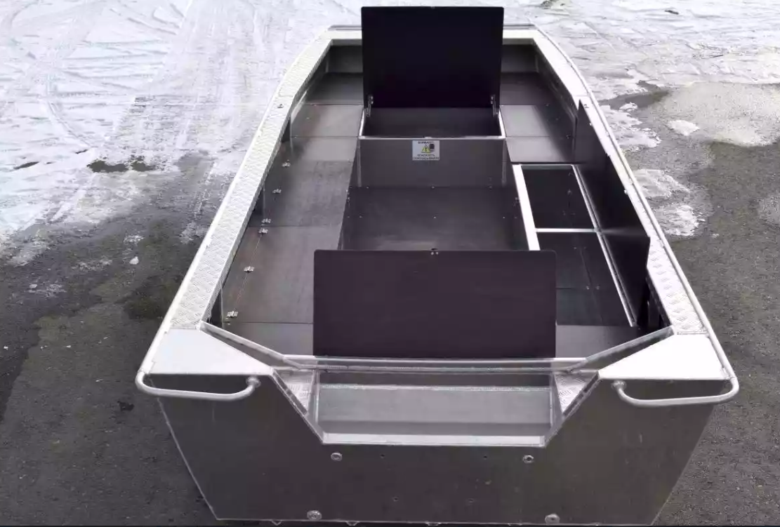 Алюминиевая лодка Wyatboat-490 Jonboat в Волжском