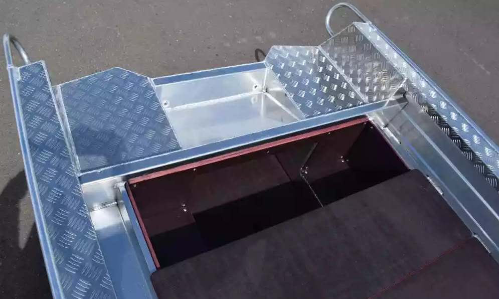 Алюминиевая лодка Wyatboat-390Р Fish в Волжском