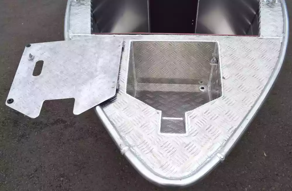 Алюминиевая лодка Wyatboat-390 DCM Увеличенный борт в Волжском