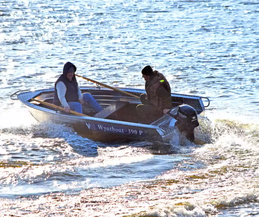 Алюминиевая лодка Wyatboat-390 P в Волжском