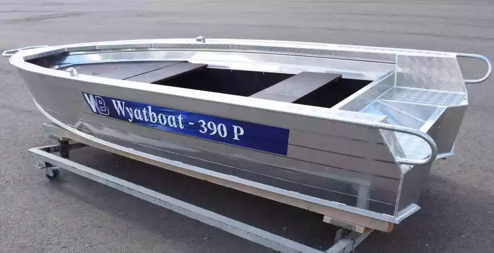 Алюминиевая лодка Wyatboat-390Р Fish в Волжском