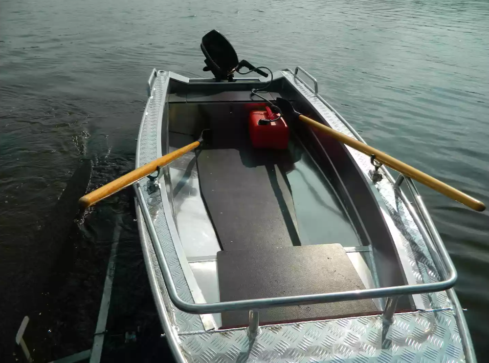 Алюминиевая лодка Wyatboat-390 У в Волжском