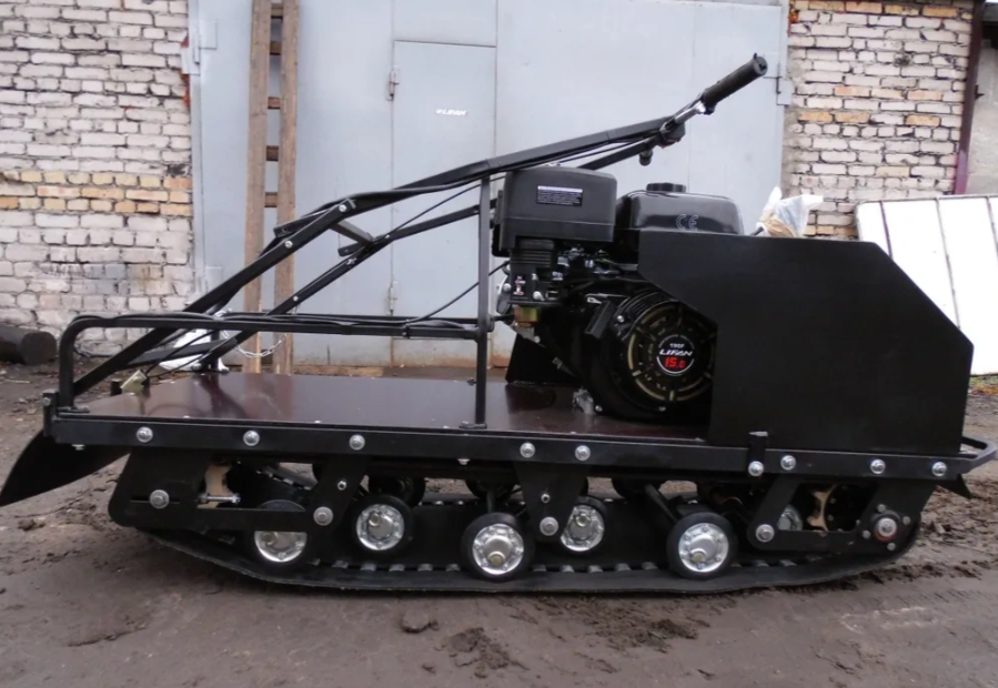 Мотобуксировщик AhtaR Зима 9 л/с с вариатором в Волжском