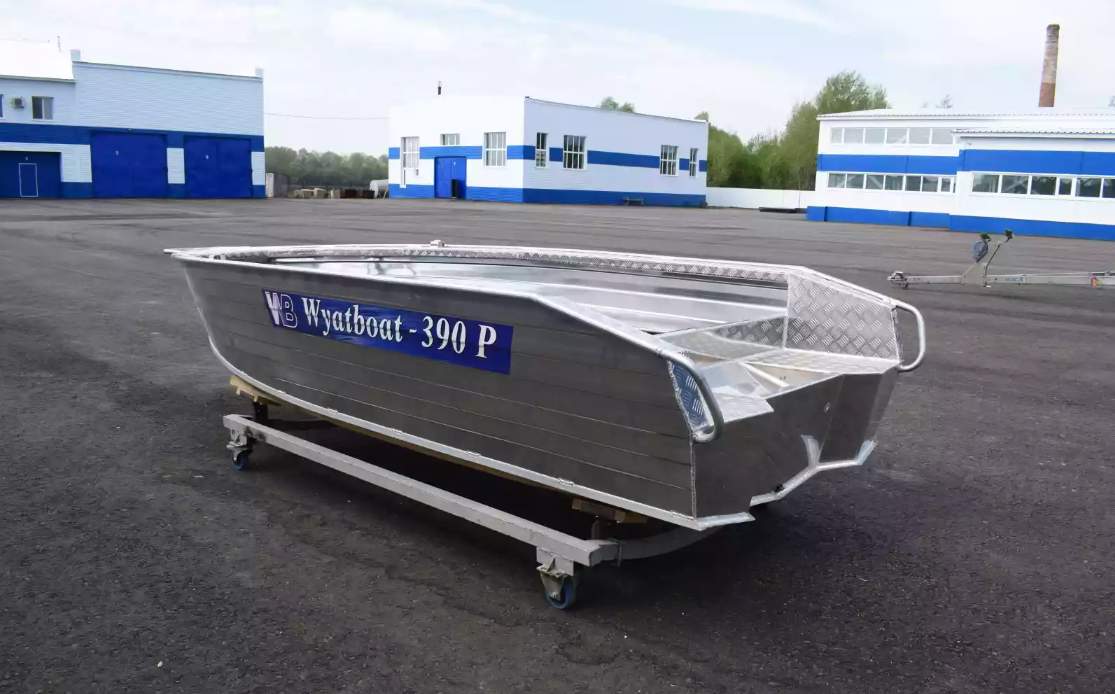 Алюминиевая лодка Wyatboat-390Р Увеличенный борт в Волжском