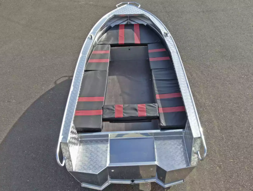 Алюминиевая лодка Wyatboat-390РМ увеличенный борт в Волжском