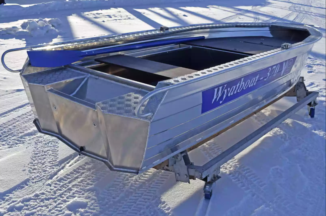 Алюминиевая лодка Wyatboat-370 Р FISH в Волжском