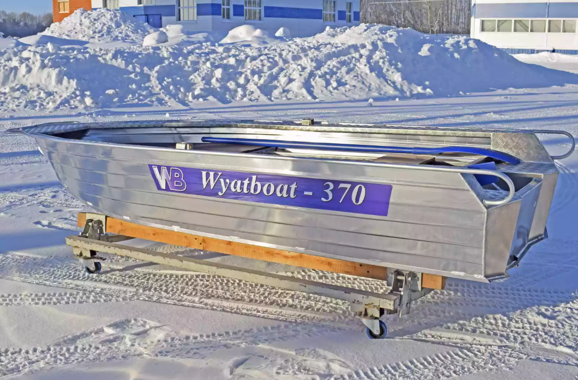Алюминиевая лодка Wyatboat-370 Р FISH в Волжском