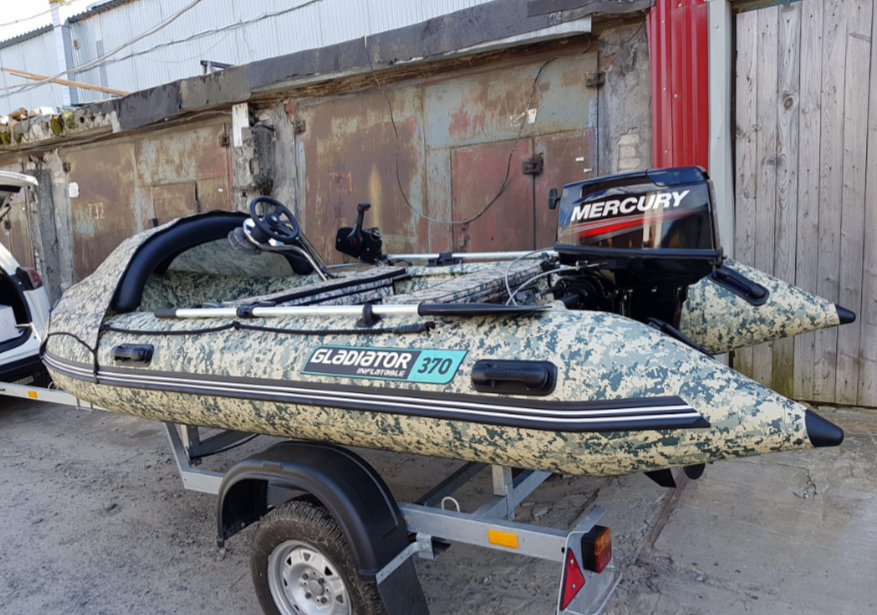 НАДУВНАЯ ЛОДКА GLADIATOR C370AL в Волжском