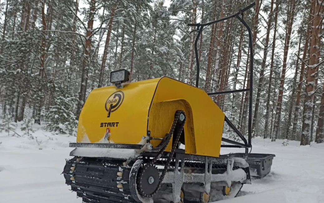 Мотобуксировщик РЫБАК СТАРТ Lifan 15 л.с. (металлический капот) в Волжском