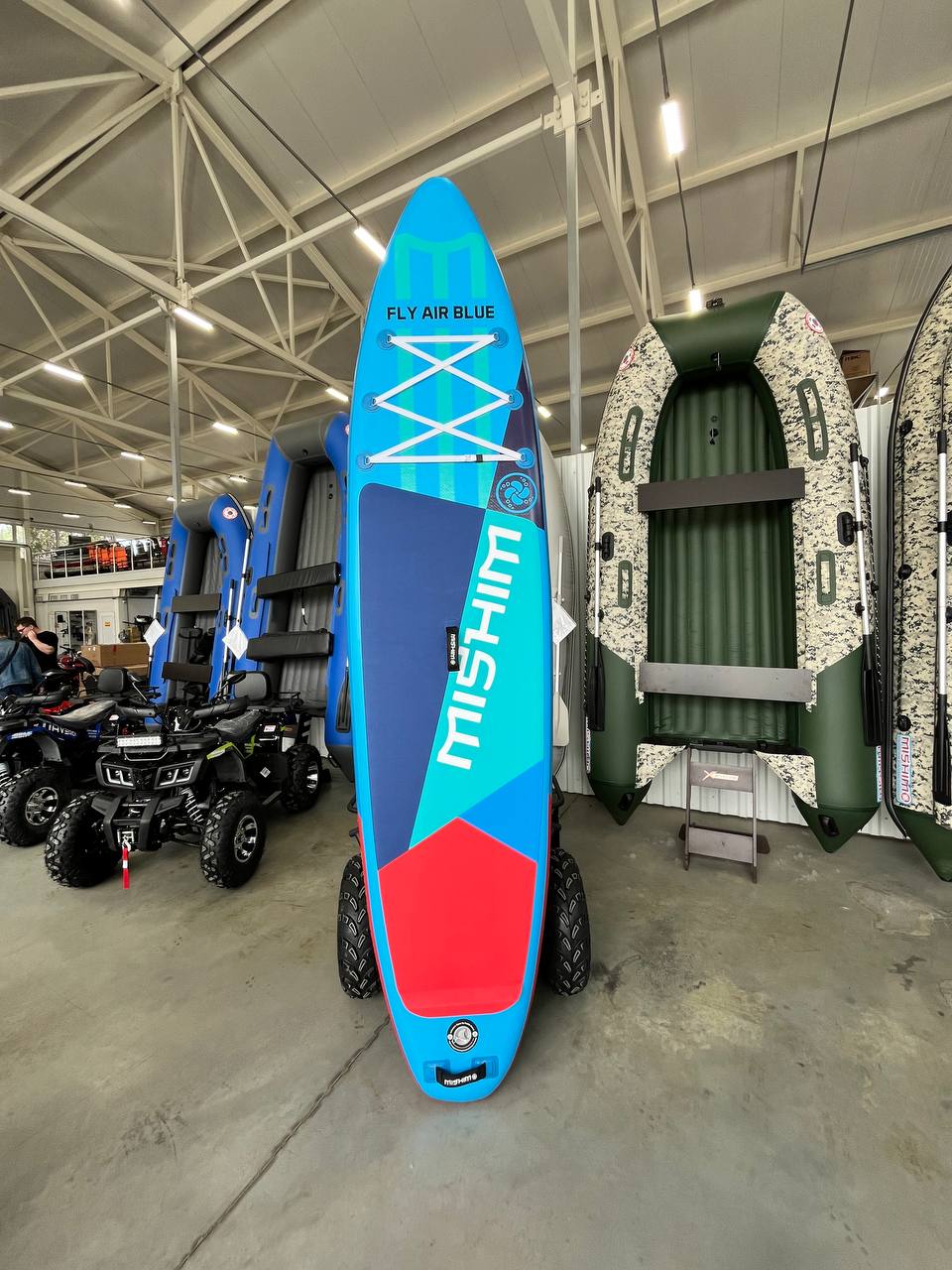 SUP (САП) Доска MISHIMO FLY AIR BLUE 10,8’ (330см) в Волжском
