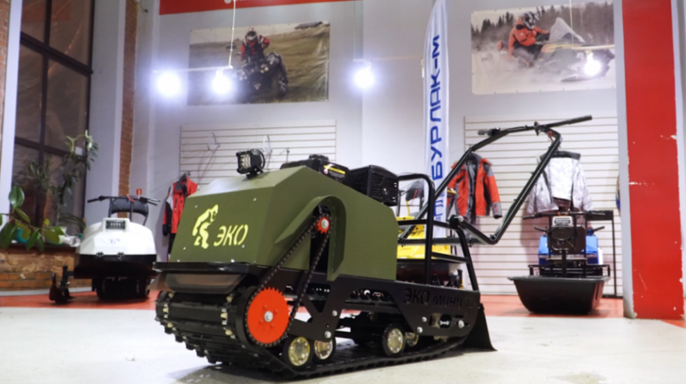 Мотобуксировщик ЭКО-Мини 15 лс (рама цельнометаллическая гнутая) в Волжском