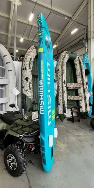 SUP (САП) Доска MISHIMO PRO-MAX Light Teal 11’ (335см) в Волжском