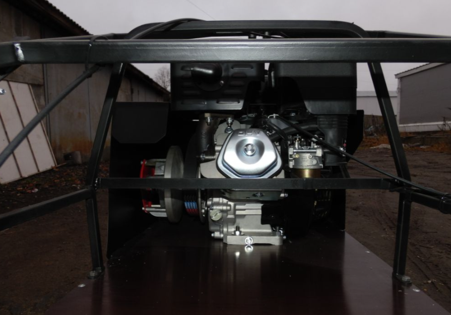 Мотобуксировщик AhtaR Зима 9 л/с с вариатором в Волжском