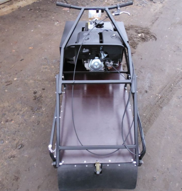 Мотобуксировщик AhtaR Зима 9 л/с с вариатором в Волжском